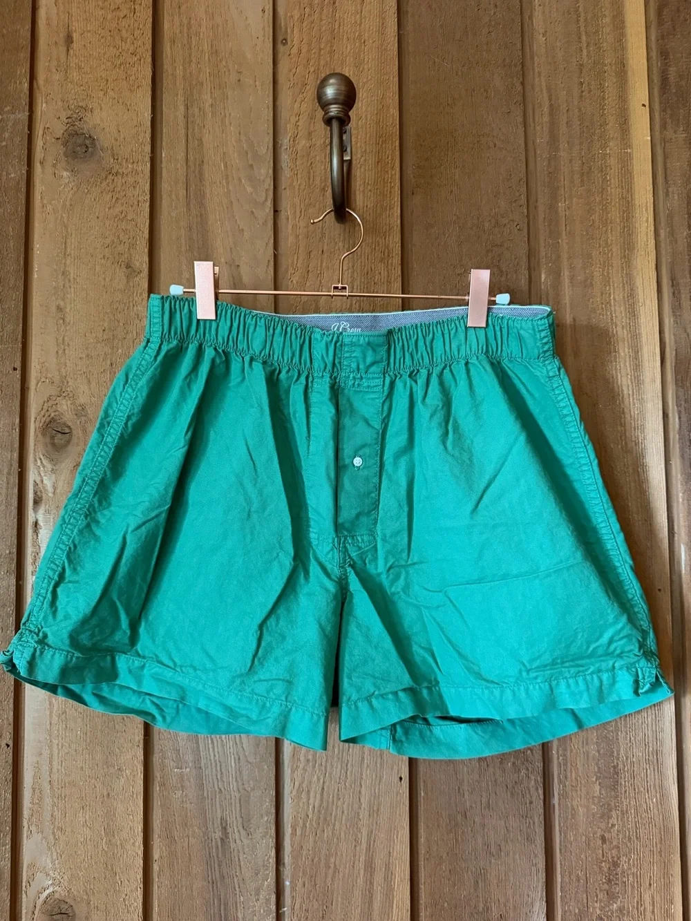 J. Crew Green Cotton Shorts